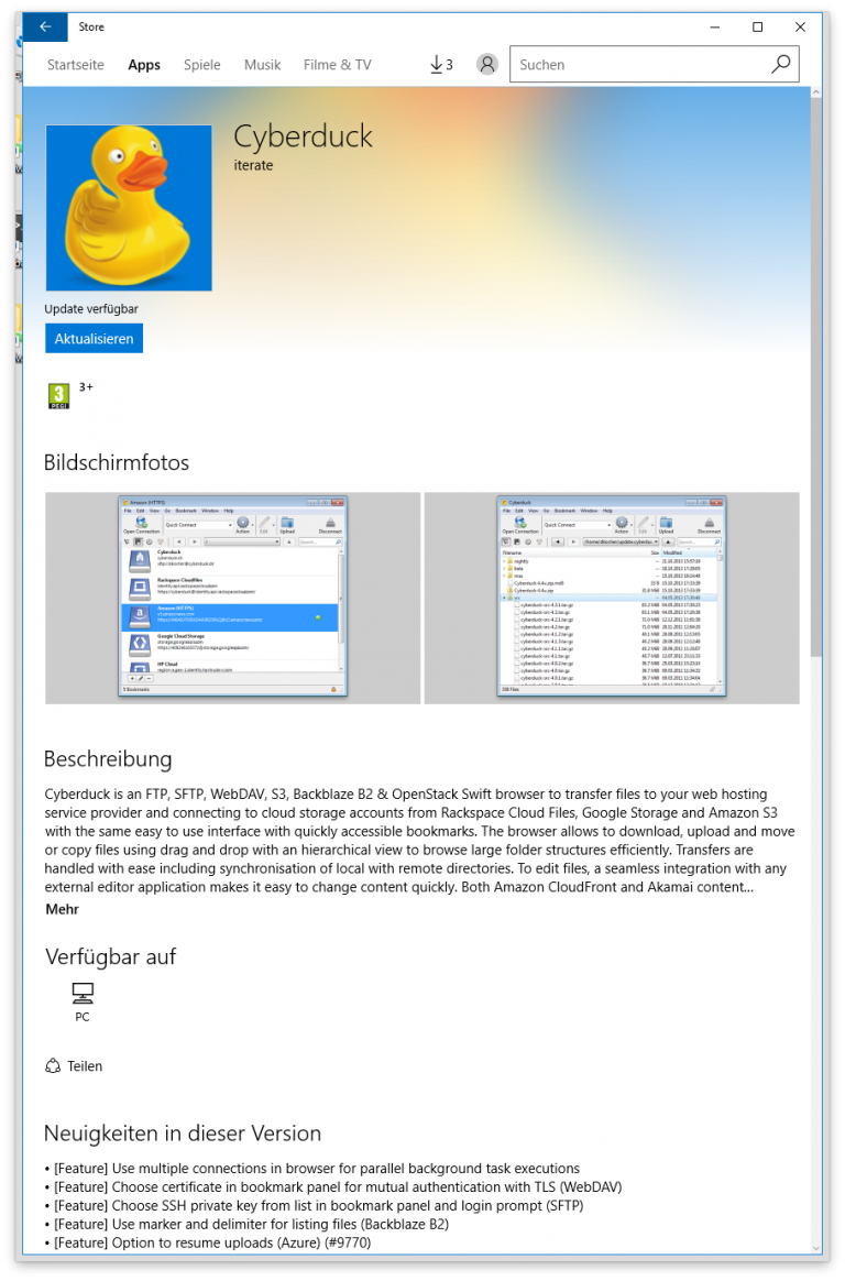 cyberduck download for windows 10