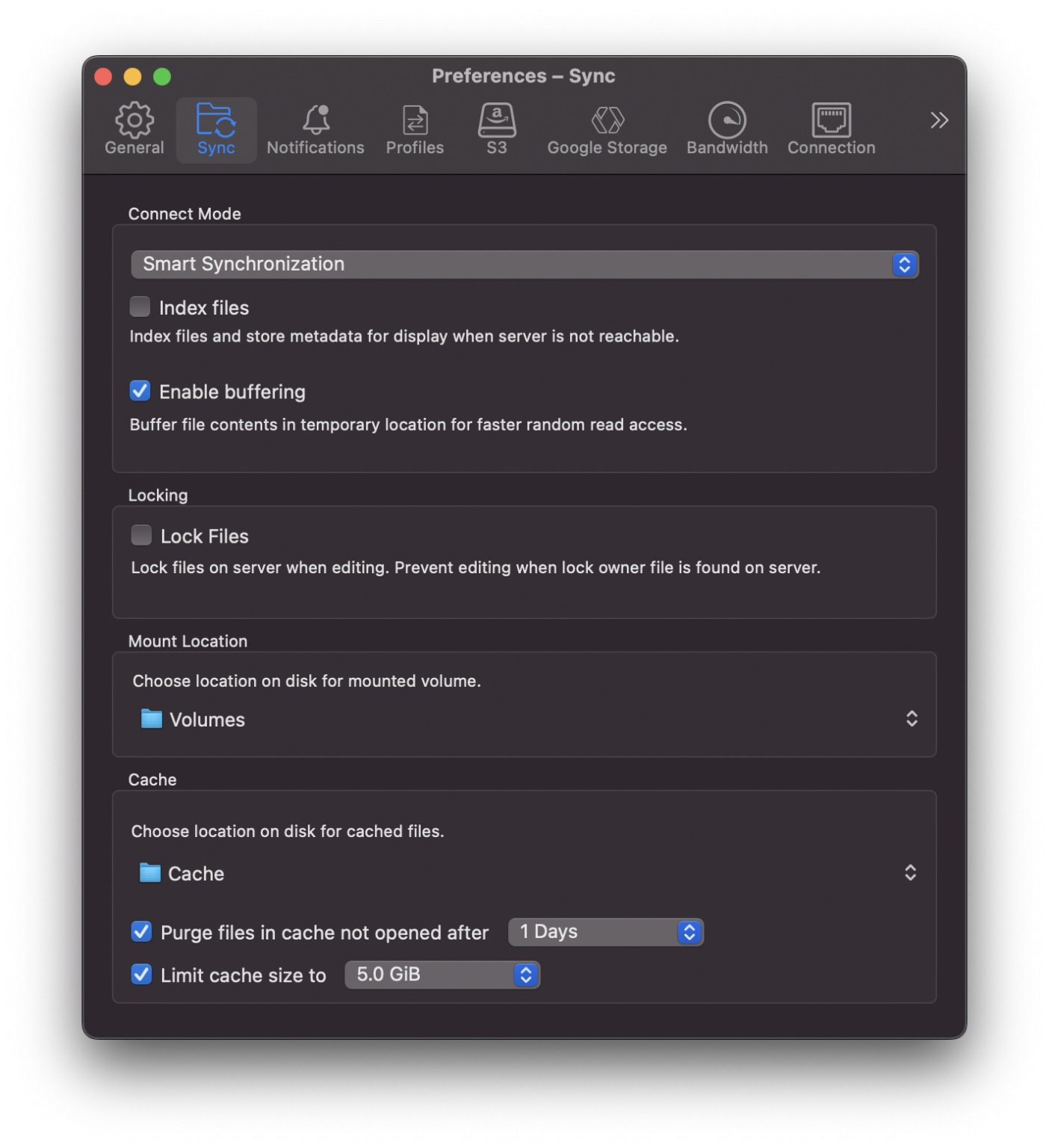 Local Cache Size Limitation Cyberduck Blog